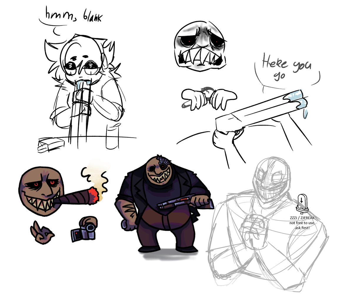 0/00/202x | The Title (digital) | *fan art of Buckshot Roulette