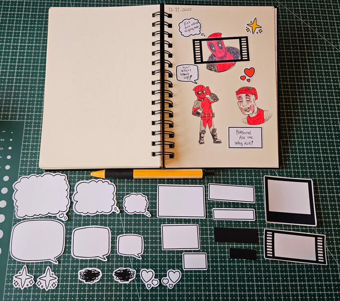 Sketch book enhancer (WIP, not for sale yet publicly, DM me!)